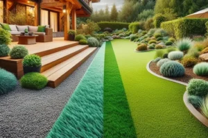 نتيجة تركيب ثيل اصطناعي للحدائق