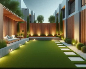 تصاميم حدائق منزلية ومداخل المنشآت